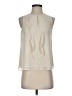 Ann Taylor 100% Polyester Ivory Sleeveless Blouse Size S (petite) - photo 1