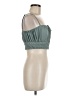Privacy Please Teal Sleeveless Blouse Size M - photo 4