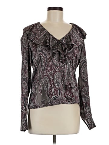 Jones New York Collection Long Sleeve Blouse (view 1)