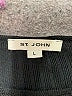 St. John Black Short Sleeve Turtleneck Size L - photo 7