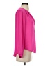 Astr 100% Polyester Pink Long Sleeve Blouse Size XS - photo 4