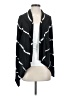 BCBGMAXAZRIA Black Silk Cardigan Size S - photo 1
