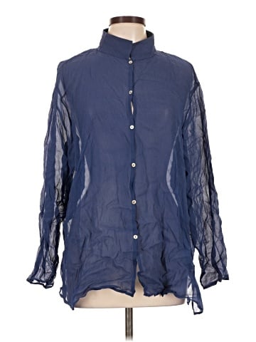 Unbranded Long Sleeve Silk Top (view 1)