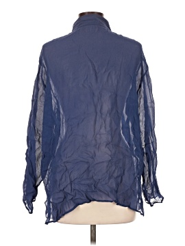 Unbranded Long Sleeve Silk Top (view 2)