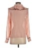 Zara Pink Long Sleeve Blouse Size XS - photo 2