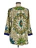 Aqua 100% Polyester Green 3/4 Sleeve Blouse Size M - photo 2