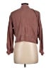 Amour Vert 100% Cupro Brown Long Sleeve Blouse Size L - photo 2