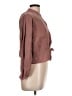 Amour Vert 100% Cupro Brown Long Sleeve Blouse Size L - photo 4