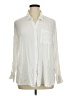 Torrid Ivory Long Sleeve Button-Down Shirt Size 1X Plus (1) - photo 1