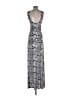 Tart Graphic Silver Casual Dress Size S - photo 2