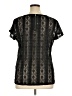 Ann Taylor LOFT Black Short Sleeve Blouse Size XL - photo 2