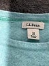 L.L.Bean 100% Cashmere Teal Cashmere Pullover Sweater Size M - photo 7