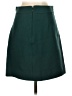 J.Crew 100% Wool Solid Green Wool Skirt Size 2 - photo 2