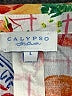 Calypso St. Barth Paisley Ivory 3/4 Sleeve Button-Down Shirt Size Lg (2) - photo 6