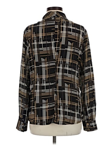 Trina Turk Long Sleeve Silk Top (view 2)