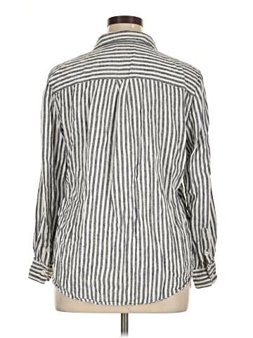 Style&Co Long Sleeve Button-Down Shirt (view 2)
