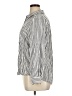 Style&Co Stripes Silver Long Sleeve Button-Down Shirt Size XL - photo 5