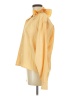 Burberry Yellow Orange Vintage Victorian Collar Blouse Size M - photo 5