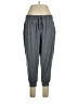Zuda Chevron-herringbone Gray Sweatpants Size L (petite) - photo 1