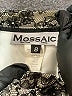 Mossaic 100% Polyester Gray Formal Skirt Size 8 - photo 4