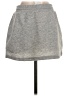 Shein 100% Polyester Solid Gray Casual Skirt Size 4 - photo 2