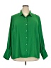 CeCe 100% Polyester Green 3/4 Sleeve Blouse Size 2X - photo 1