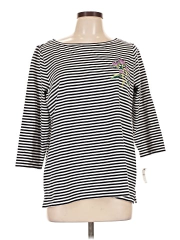 Talbots 3/4 Sleeve T-Shirt (view 1)