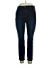 Flawless Solid Blue Jeans Size 14 - photo 1