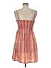 Roxy 100% Polyester Chevron-herringbone Orange Cocktail Dress Size M - photo 2