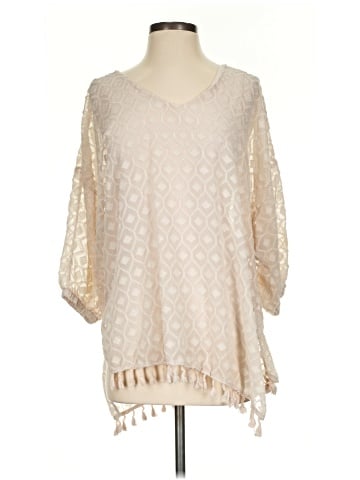 Democracy 3/4 Sleeve Blouse (view 1)