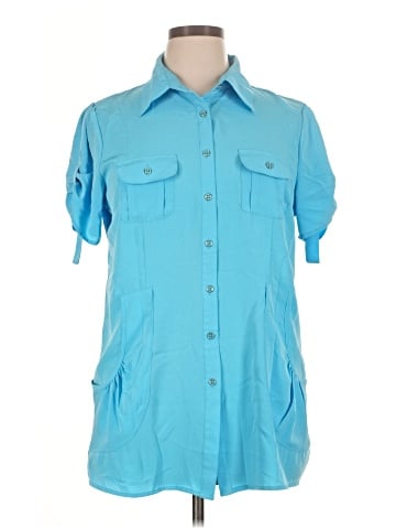 Notations Short Sleeve Blouse (view 1)