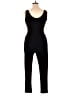 Ambiance Solid Black Jumpsuit Size XL - photo 2