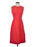 Lands' End Solid Red Cocktail Dress Size 2 - photo 1