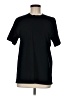 Unbranded Solid Black Short Sleeve T-Shirt Size M - photo 1