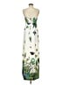 Assorted Brands Tropical Ivory Blue Casual Dress Size M - photo 2