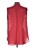 Ann Taylor Red Sleeveless Blouse Size L - photo 2
