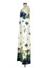Assorted Brands Tropical Ivory Blue Casual Dress Size M - photo 5