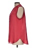 Ann Taylor Red Sleeveless Blouse Size L - photo 5