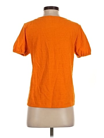 Ann Taylor LOFT Outlet Short Sleeve Blouse (view 2)