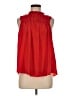 Joie 100% Polyester Red Sleeveless Blouse Size M - photo 1