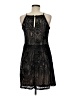Francesca's 100% Polyester Black Cocktail Dress Size M - photo 2