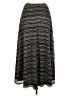New Directions Chevron-herringbone Black Casual Skirt Size 1X - photo 2