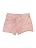 Universal Thread Hearts Pink Denim Shorts Size 12 - photo 2