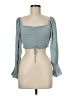 Olivaceous 100% Rayon Teal Cardigan Size M - photo 1
