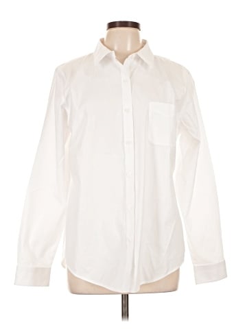 L.L.Bean Long Sleeve Button-Down Shirt (view 1)