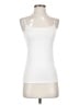 Ann Taylor White Sleeveless T-Shirt Size XS - photo 1