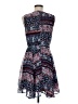 Maison Jules 100% Polyester Paisley Blue Casual Dress Size M - photo 2