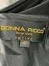 Donna Ricco 100% Polyester Solid Black Cocktail Dress Size 4 Petite - photo 7