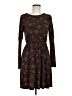 Gilli Paisley Brown Casual Dress Size M - photo 1