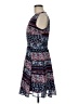 Maison Jules 100% Polyester Paisley Blue Casual Dress Size M - photo 5